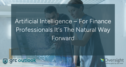 Artificial Intelligence – For Finance Professionals It’s The Natural Way Forward