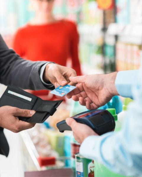 credit card transaction